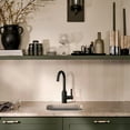 thumbnail image 5 of MOEN 5882BL Genta LX Single-Handle Bar Faucet in Matte Black, 5 of 7