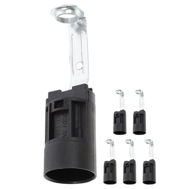 Miangastore 6pcs Light Bulb Lamp Holder Lamp Pendant Socket Ceiling Lamp Socket E14 Lamp Supply