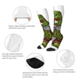 thumbnail image 3 of Rocae Fishing Gnome for Novelty Casual compression Socks For Women Men Contrast Color Stockings, 3 of 6