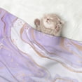 thumbnail image 2 of Disketp Lavender Glitter Foil Stripes Dog Blanket/Bed Cover for Dogs and Cats,Puppy Essentials-Small, 2 of 8