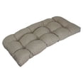 thumbnail image 3 of Blazing Needles 42-inch by 19-inch Premium Olefin Tufted Outdoor Loveseat Cushion, 3 of 4