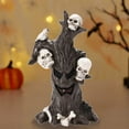 thumbnail image 2 of FeiFu Hallo-ween Tree Resin Crafts Figurines Spooky Gothic Decor for Holiday Ambiance Lifelike Design for Living Room Party Tabletop, 2 of 6