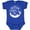 Royal Blue, variant on Inktastic Yellowstone National Park- Mountains Boys or Girls Baby Bodysuit