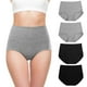 thumbnail image 1 of WORGEOUS 4 piezas calzoncillos ropa interior de mujer calzoncillos de cintura alta ropa interior elástica calzoncillos de mujer, 1 of 8