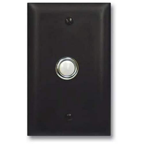 Viking Electronics Viking Electronics VK-DB-40-BN Door Bell Button Panel In Bronze