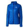 thumbnail image 2 of Women's Cutter & Buck Royal Indiana State Sycamores Rainier Eco Insulated Puffer Full-Zip Jacket, 2 of 3