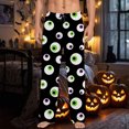thumbnail image 2 of SJLDQY Mens Halloween Pajamas Pants Wide Leg Pjs Trousers for Men Hallowmas Pumpkin Ghost Elastic Waist Homewear Loungewear With Pocket, 2 of 6