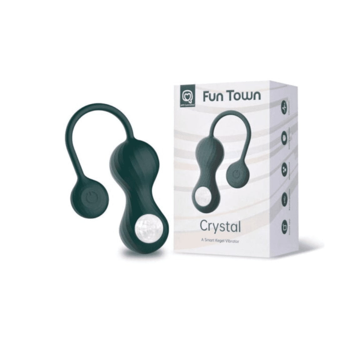 Bolas Chinas Kegel Fun Town Crystal Duo Contraladas Por App