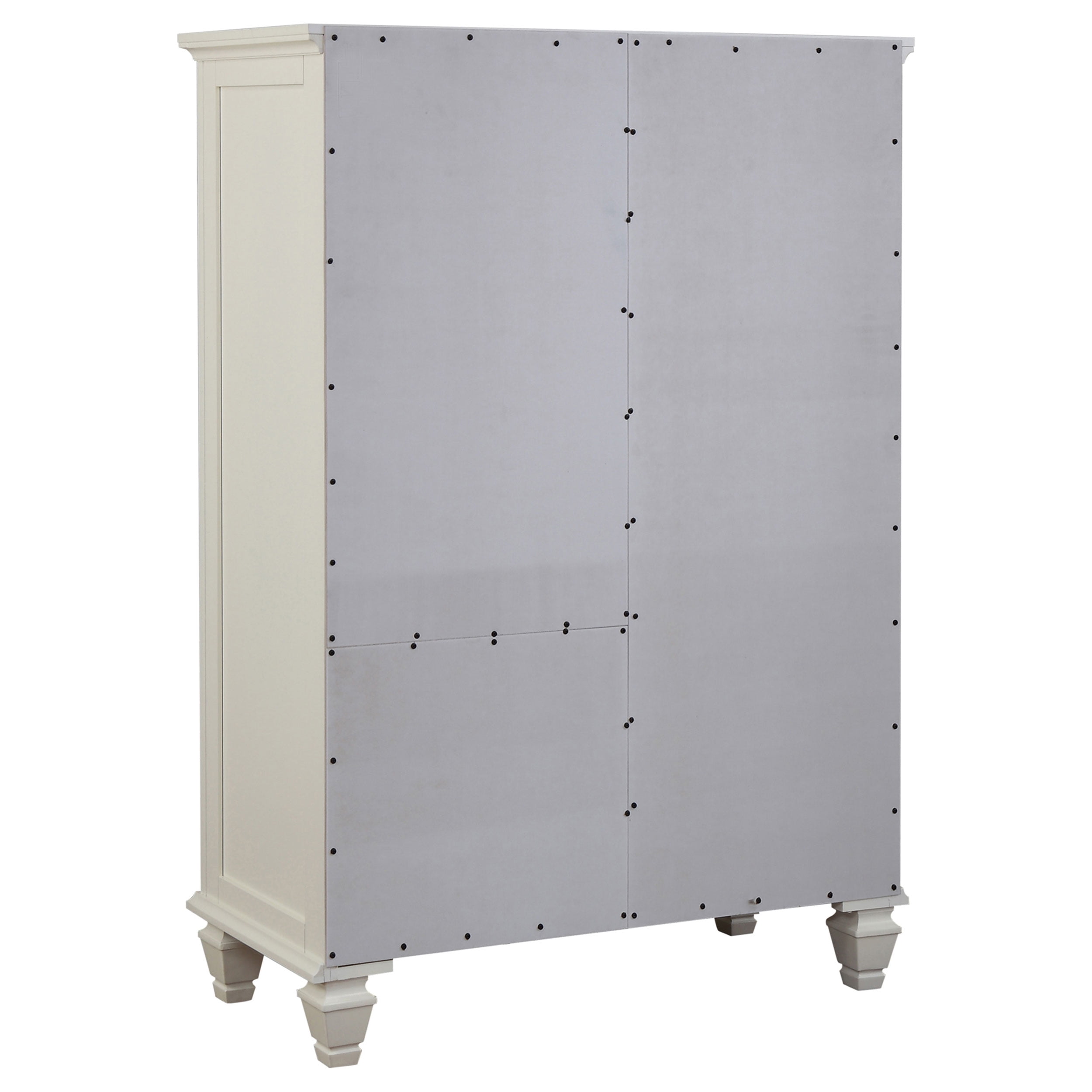 Sandy Beach Tall Bedroom Dresser Cabinet, 8-Drawer Storage Furniture in  Cream White - Walmart.com