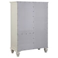 thumbnail image 5 of Sandy Beach 8-drawer Door Chest Cream White, 5 of 11