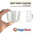 thumbnail image 3 of .75 Gallon (2.85 L) | 4'' Deep Pour & Casting Resin | Clear Epoxy Resin Kit | Free Express Shipping, 3 of 9