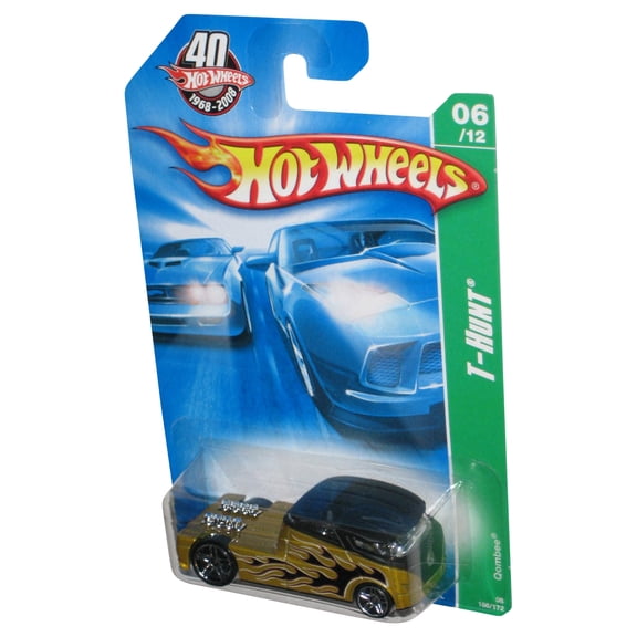 Hot Wheels T-Hunt 06/12 (2007) Gold & Black Qombee Toy Car 166/172