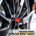 thumbnail image 6 of 21mm 1/2inch Drive Wheel Protector Impact Socket, Non-Marring Lug Nut Thin Wall Deep Socket Set, 6 of 6