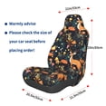 thumbnail image 2 of Lsque Forest Elf Pattern Car Seat Covers for Front Seats , Waterproof Seat Covers for Cars, Sporty Front Seat Covers,Car Seat Cover Protector Front Seats, 2 of 5