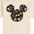 thumbnail image 3 of Mickey & Friends - Mickey Logo with Emojis - Men's Short Sleeve Graphic T-Shirt, 3 of 5