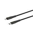 thumbnail image 2 of Monoprice Apple MFi Certified Lightning to USB Type-C and Sync Cable - 6 Feet - Black, Kevlar-Reinforced, Rapid Charge, Compatible  with Apple iPhone, 2 of 2