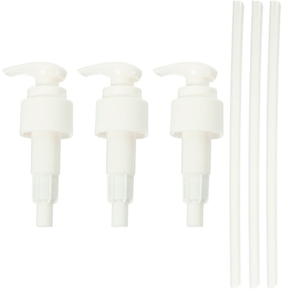 3Pcs Shampoo Bottle Pumps Shower Dispensers Replacement