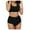 C921/Black, variant on XIYON Bikini Sets For Women Ladies High Waist Petal Bikini Set Solid Color Two Piece Swimsuit Bathing Suit 2026