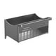 thumbnail image 2 of Organizador de esponja para fregadero de cocina con bandeja de drenaje automático | Soporte de plástico gris para esponjas y cepillos | Barra para toallas, antideslizante, fácil de limpiar |, 2 of 7