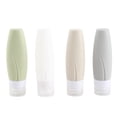 thumbnail image 2 of Botellas de Viaje de Silicona para Artículos de Tocador, 4 Unidades de Contenedores de Viaje para Artículos de Tocador, Botella dispensadora vacía, contenedor de de de de, 2 of 7