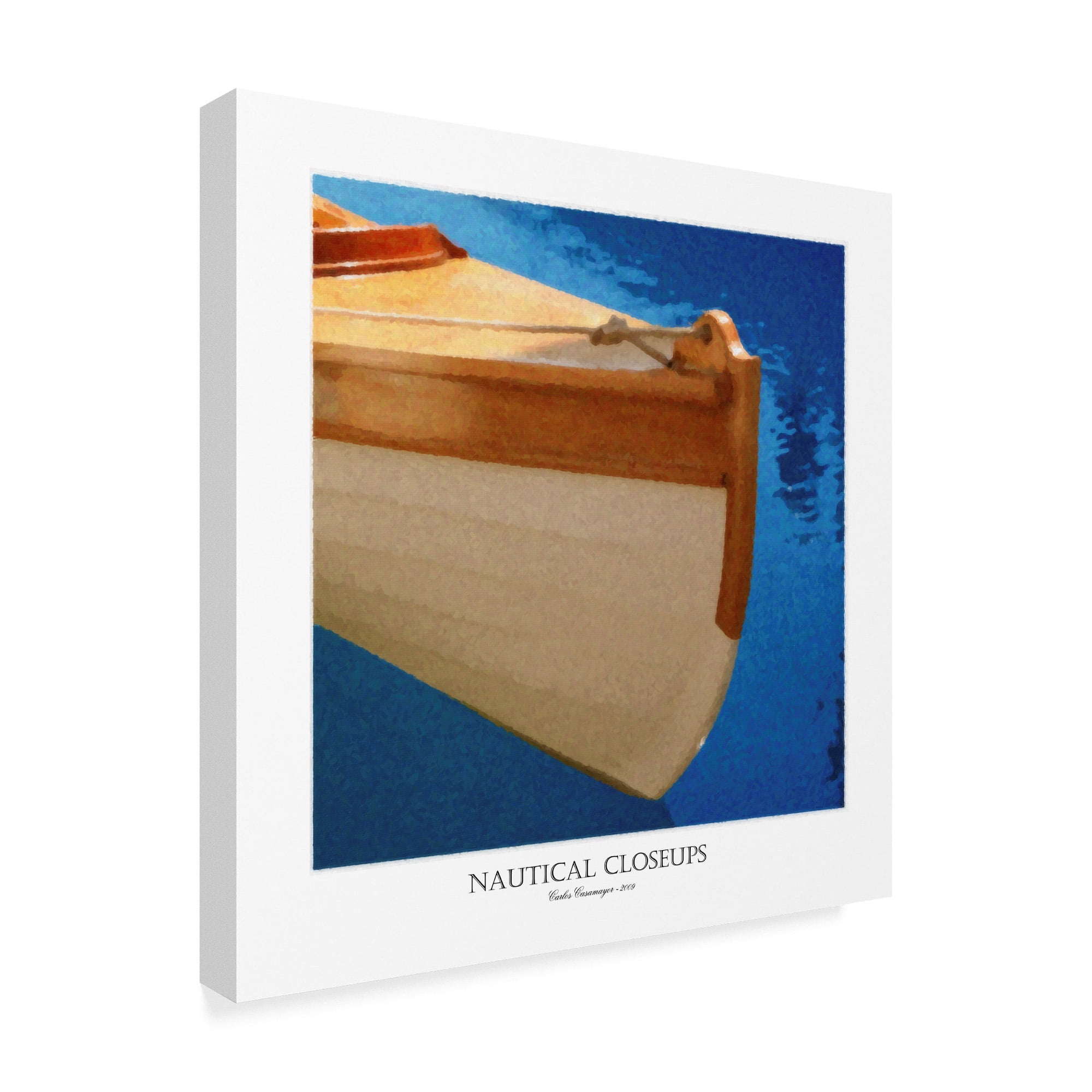 Trademark Fine Art 'Nautical Closeups 9' Canvas Art by Carlos Casamayor