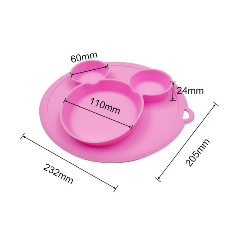 Children's Harness Suction Cup Non-slip Placemats For Babies And