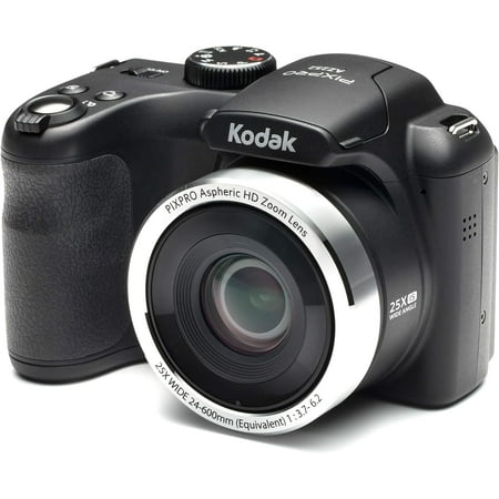 Open Box Kodak PIXPRO AZ252 Point & Shoot Digital Camera with 3” LCD, Black