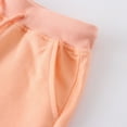 thumbnail image 4 of Zanarzt Baby Girl Sport Shorts Baby Toddler Girls' Shorts Dance Pull On Shorts Girls Summer Athletic Everyday Clothes Soft Orange,6T, 4 of 7