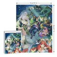 thumbnail image 2 of Genshin Impact Jigsaw Puzzle, Wood Puzzles Adult, 500 PCS Jigsaw Puzzle Perfect for Game Nights, 2 of 8