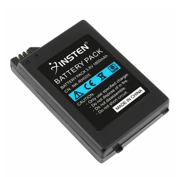 Insten Rechargeable Lithium Battery Pack for Sony PSP 1000 1001 Battery Replacement 3.6V 1800mAh