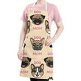 thumbnail image 5 of Dog Mom Apron-Garden Aprons for Women with Pockets-Cotton Linen Waterproof Kitchen Cooking Gardening Aprons Adjustable for Kitchen,Cooking,BBQ and Salon 33x27 Inch, 5 of 7