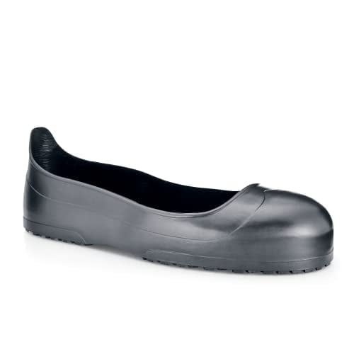 Shoes for Crews Crewguard, Men's, Women's, Unisex Steel Toe (ST) Overshoes, Slip Resistant, Black, XL, Men's 13-15 / Women's 15-17