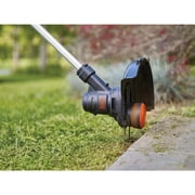 BLACK+DECKER ST8600 5-Amp Corded Electric 13 in String Trimmer, Automatic Feed, Adjustable Handle