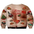 thumbnail image 2 of Pull à Manches Longues Chandails en Molleton d'Halloween pour Hommes et Femmes avec Imprimé, 2 of 6