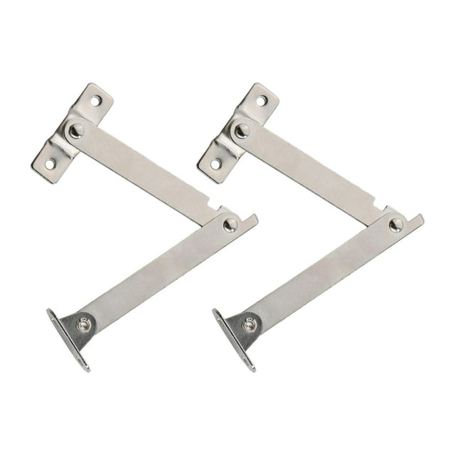 Guardoinrt 2 Pieces Lid Support Hinges Hinges is Cabinet Cupboard Door Folding Hinge for Gift Box M
