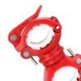 thumbnail image 5 of Greeniant 360 Rotación Ciclismo Bicicleta Luz Linterna Abrazadera Bicicleta Antorcha Clip Montaje Soporte de luz Soporte Ciclismo rojo blanco Greeniant HW4561-04B, 5 of 5