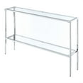 thumbnail image 1 of Convenience Concepts Table Console Nadia Chrome, 1 of 2