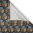thumbnail image 5 of Ambesonne Japanese Grommet Curtain, Classic Birds, 50" x 108", Sand Brown Blue Grey, 5 of 6
