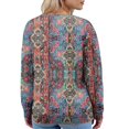 thumbnail image 4 of Kaondbfi Cardigan for Women, Cardigan Sweaters for Women Casual Button Down V Neck Knit Cardigans Sweater Fall Print Long Sleeve Clothe Womens Winter Coat, 4 of 5