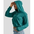 thumbnail image 4 of Hanes Originals Women's Hoodie French Terry Cropped Sweatshirt Hooded Relaxed Fit XS-2XL, 4 of 6