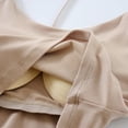 thumbnail image 5 of HAYIMI Women Spaghetti Strap Built In Bra Camisole Tank Tops For Seamless Comfort Stretch Sleeveless With Removable Padding And Backless Design Summer Round Neck Solid Color Comfort Vests, 5 of 9