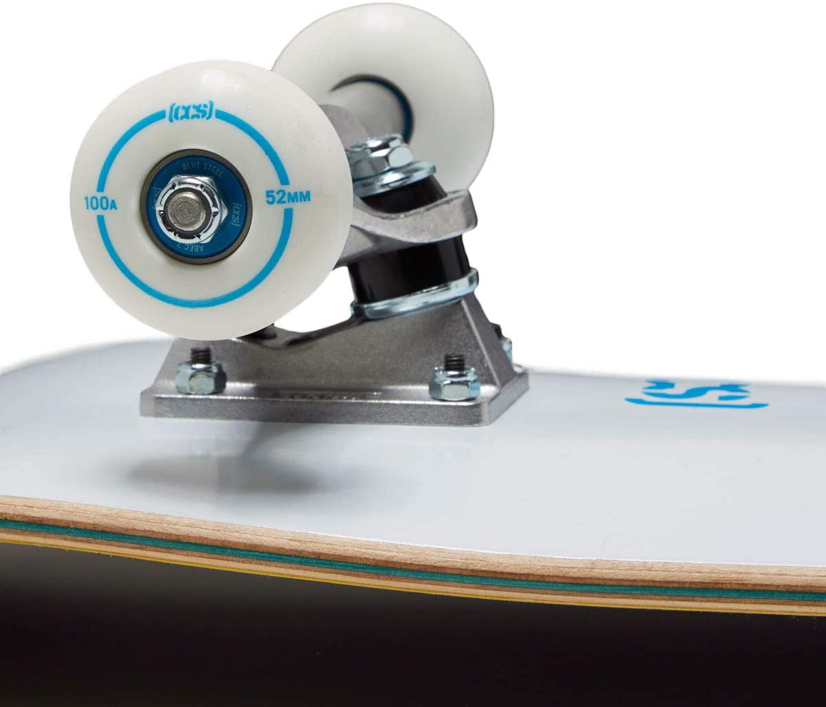 Fully Assembled with Skate Tool and Stickers Skateboard Complete Professional Grade CCS Maple Wood 