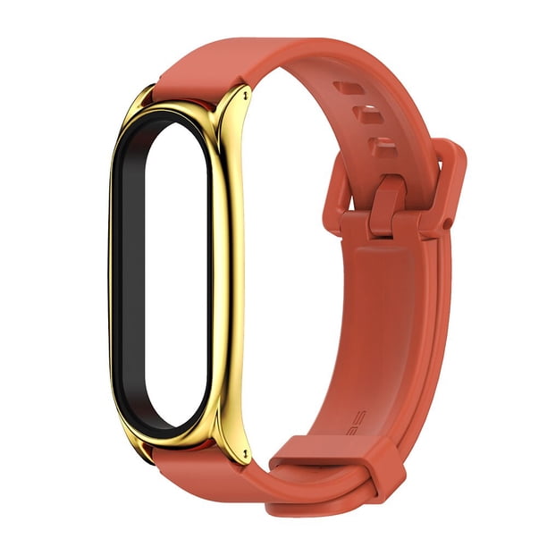 Correa para Xiaomi Mi Band 7 8 6 5 4 3 Reemplazo de pulsera de silicona para Xiaomi Band 4 MiBand 7 6 5 4 3 Correa de muñeca Tan Jianjun unisex