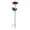 Purple, variant on FEOLGEHLY Metal Bird Baths for Outdoors, Flower Pattern Bird Bath Feeders with Metal Stake for Garden Yard Lawn Outdoor Decor, Bee Watering Station for Garden Metal Bee Water Feeder, Purple