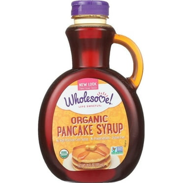 Wholesome Sweeteners Pancake Syrup, Original, 20 Fl Oz HB3