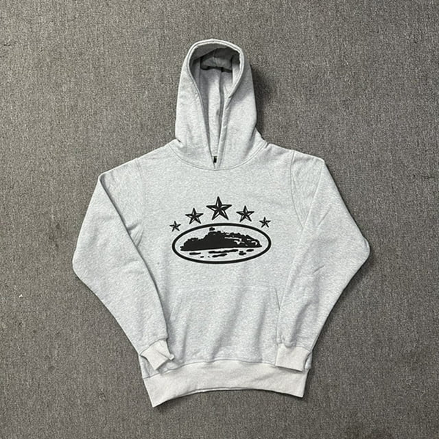 Sudadera con diseño de nicho americano CORTEIZ Alcatraz para hombre, otoño e invierno, sudadera con capucha de calle alta, ropa para parejas