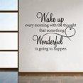 thumbnail image 3 of Wake Up Removable Quote Wall Sticker for Home Room Wall Decoration, 3 of 6