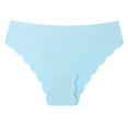 thumbnail image 3 of Blmnix Seamless Women Panties Hipster Panties No Show Breathable Underwear Panties Blue Patch Womens Boxers, 3 of 4