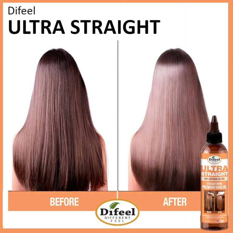 ラテール Oil in Hair Color Treatment 6本セット Difeel 99% Natural Premium Ultra Straight Hair Oil 8 oz