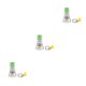 thumbnail image 1 of Billuyoard Aireador de grifo ajustable para baño, boquilla difusora de grifo de agua giratoria flexible de 360 ​​grados con ventilador, piedra verde de 1 Capa Verde Piedra 3piezas Billuyoard CBP366583, 1 of 6